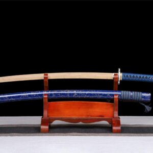 Katana de Madera Azul
