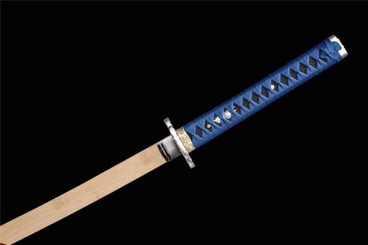 Katana de Madera Azul