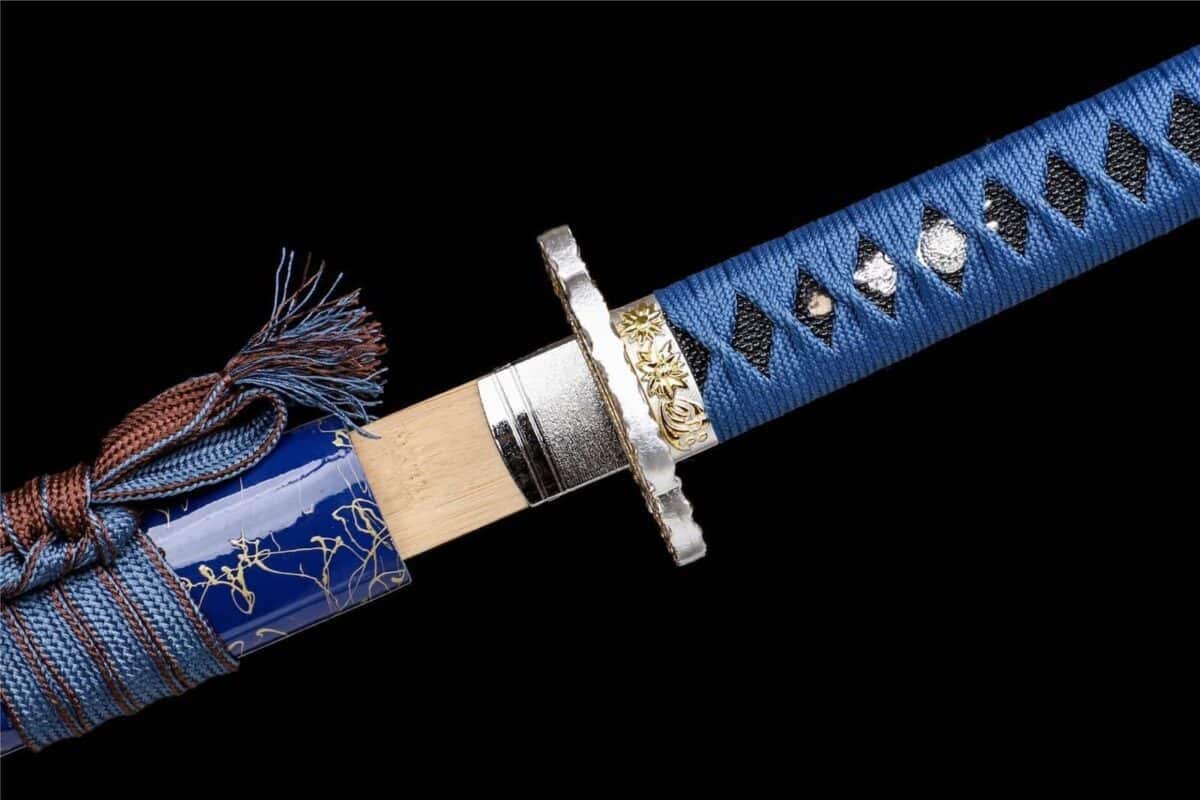 Katana de Madera Azul