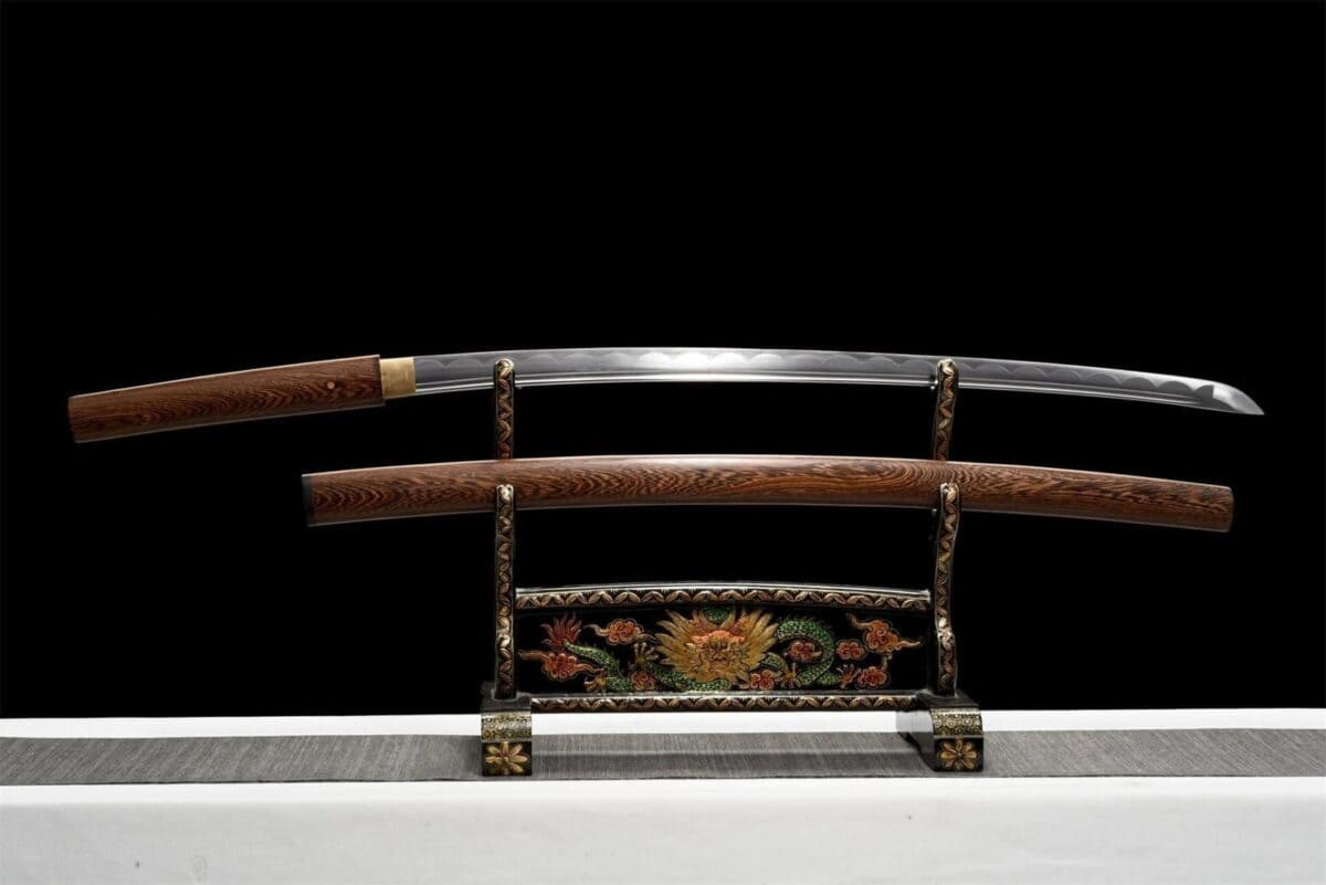 Katana Mu-Tsuba Marrón