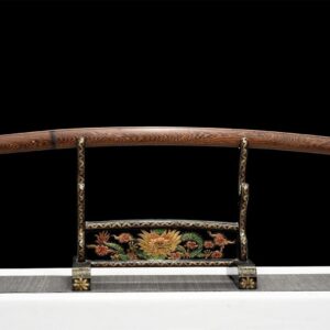 Katana Mu-Tsuba Marrón