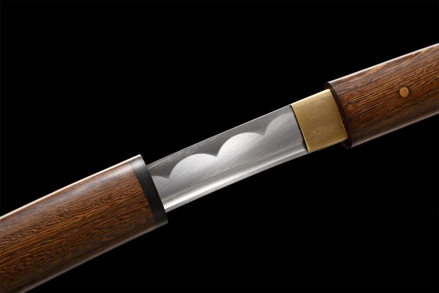 Katana Mu-Tsuba Marrón