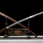 Katana Mu-Tsuba Marrón