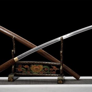 Katana Mu-Tsuba Marrón