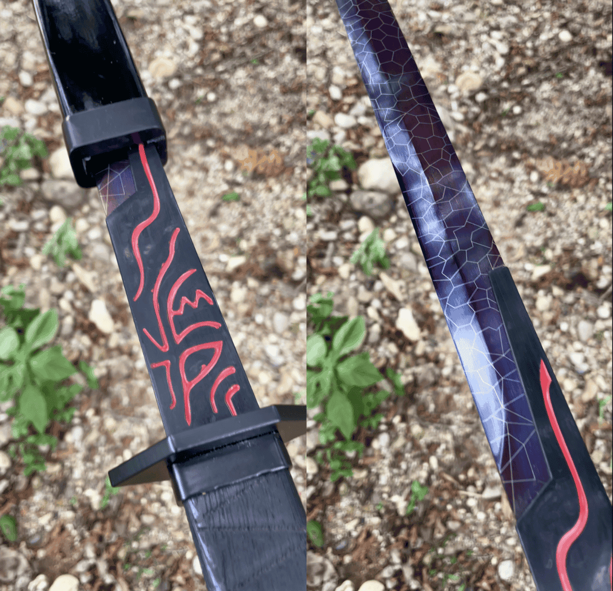 Ninjato Negro Eléctrico