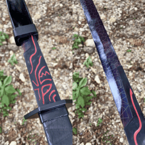 Ninjato Negro Eléctrico