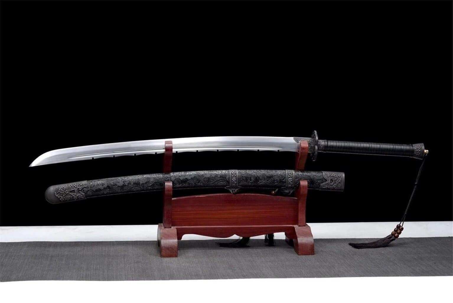 Katana Negra Longquan