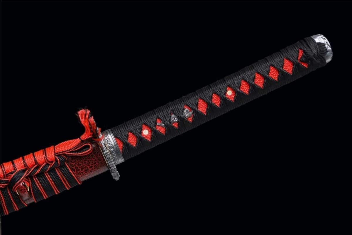 Replica Katana de Madera Roja
