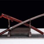 Replica Katana de Madera Roja