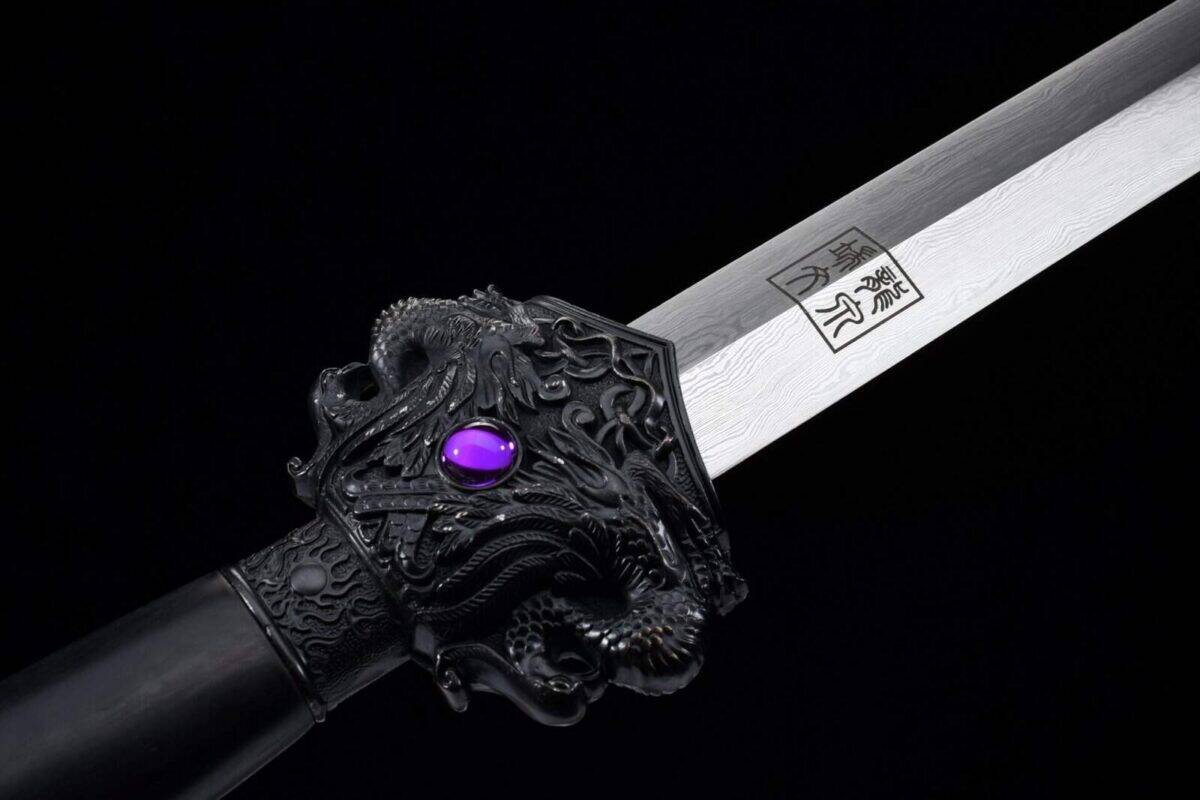 Espada Kungfu China Negra