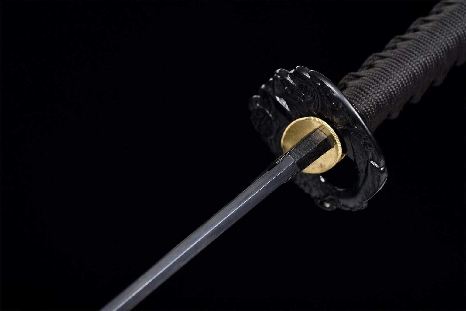 Sable Japonés Black Flames