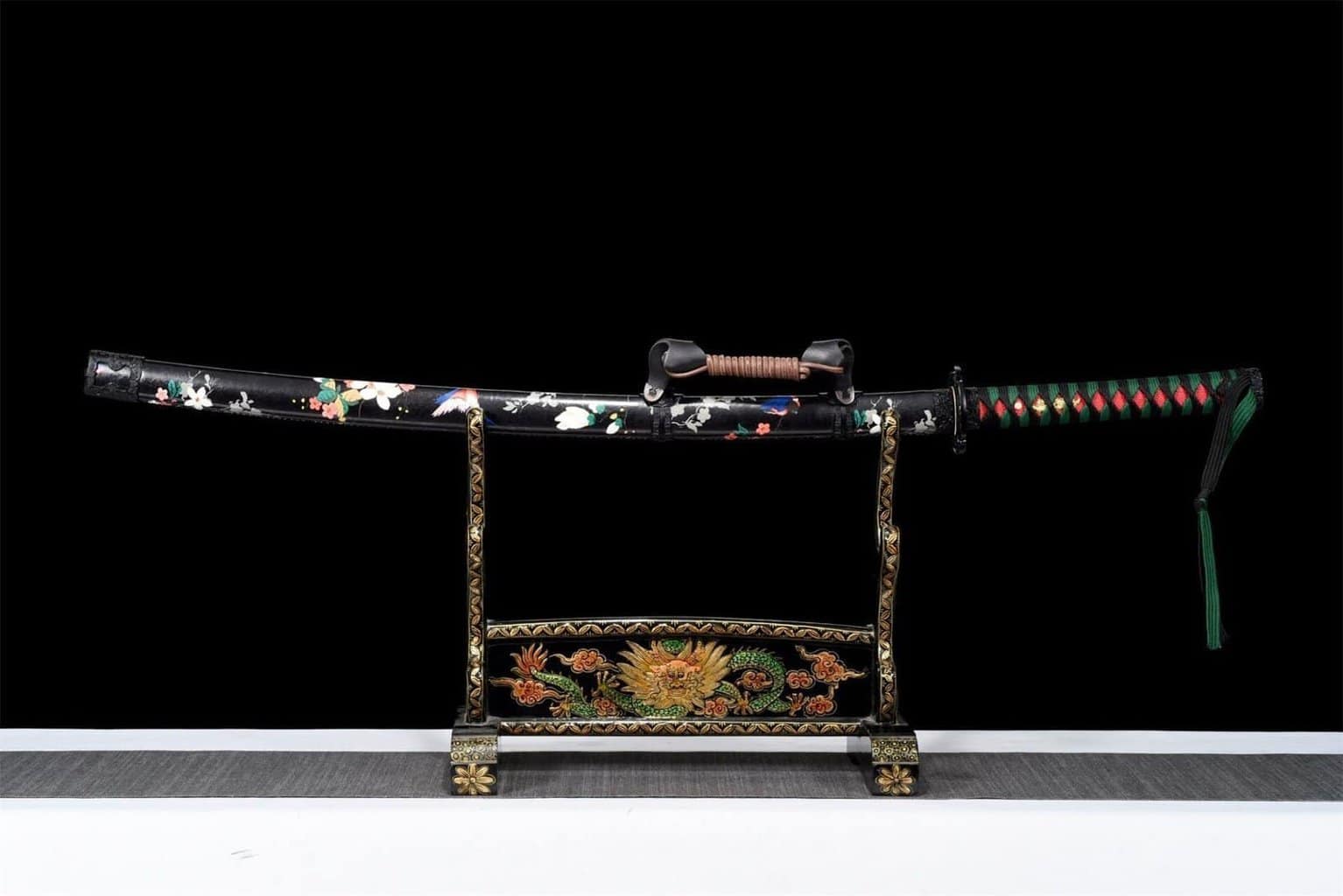 Acero Azul T10 Espada Japonesa Genuina Hamon