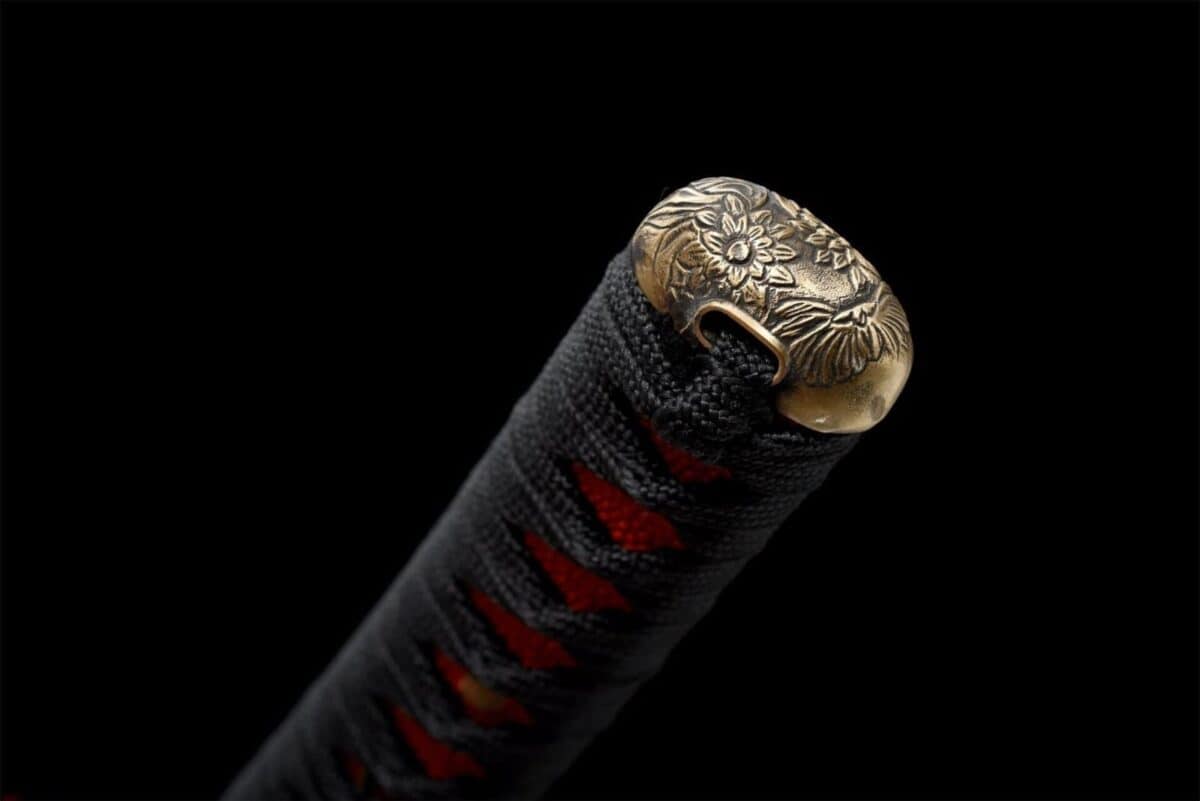 Sable Japonés Rojo y Negro