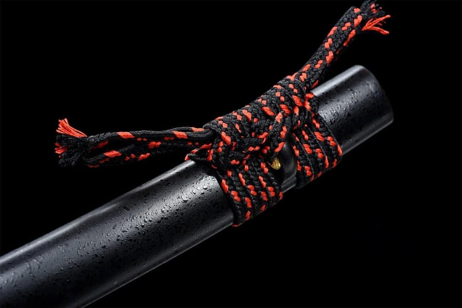 Sable Japonés Rojo y Negro