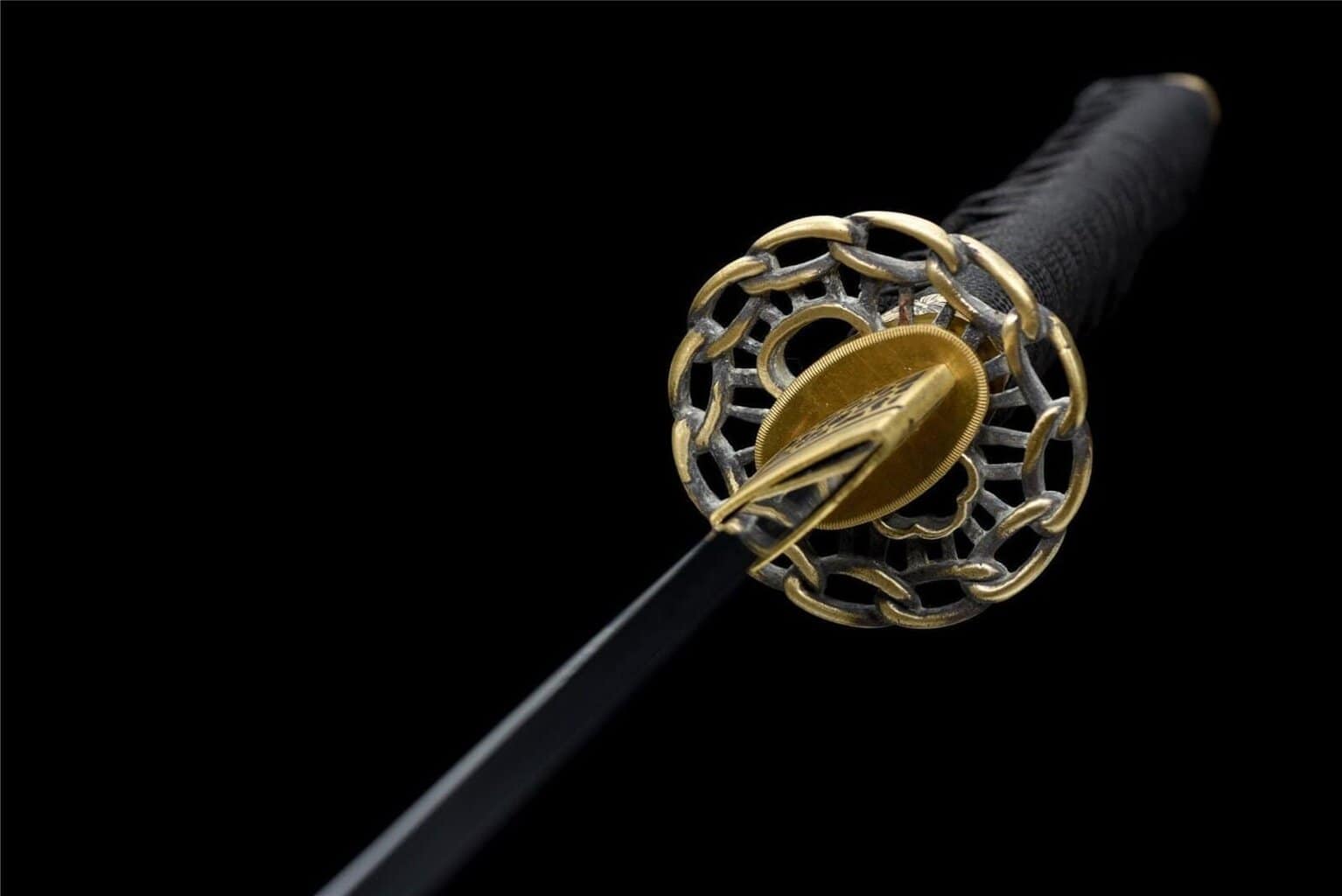 Sable Japonés Rojo y Negro