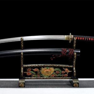 Sable Japonés Rojo y Negro