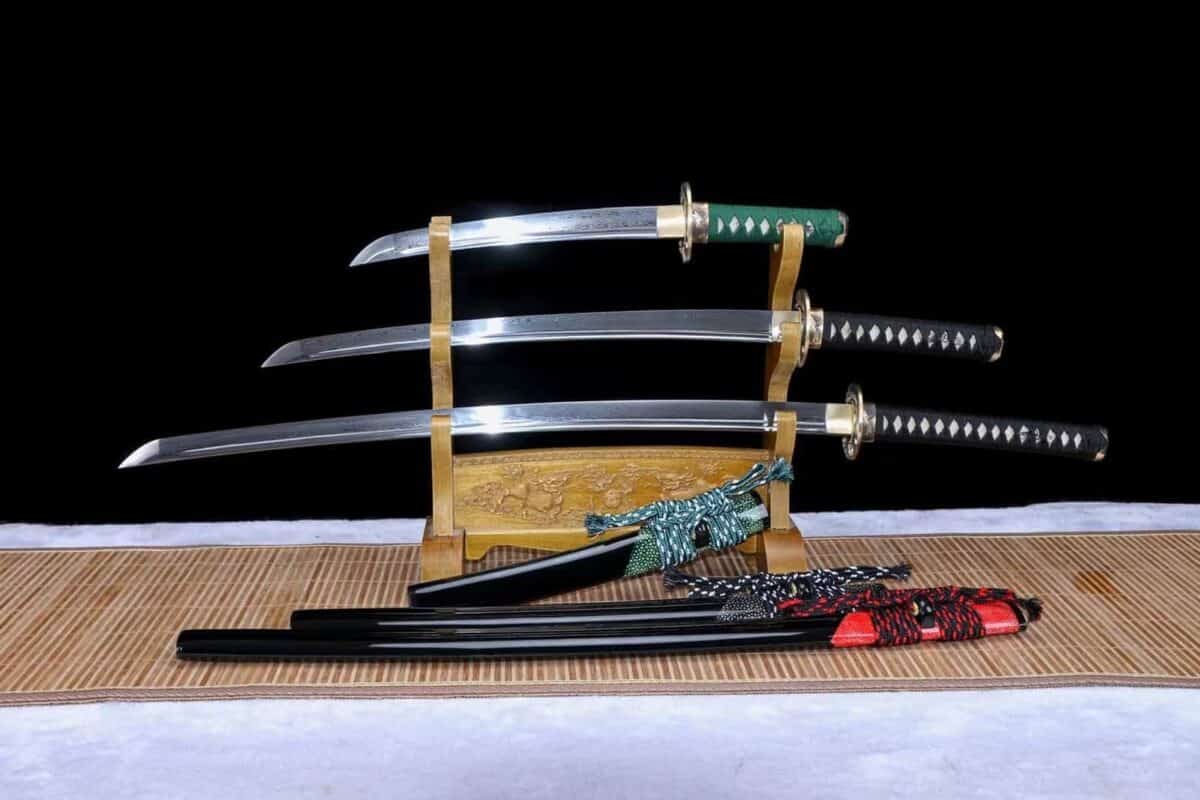 Kit De 3 Sables Negros Japoneses