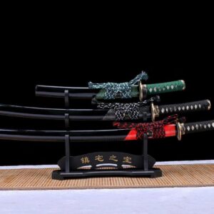 Kit De 3 Sables Negros Japoneses
