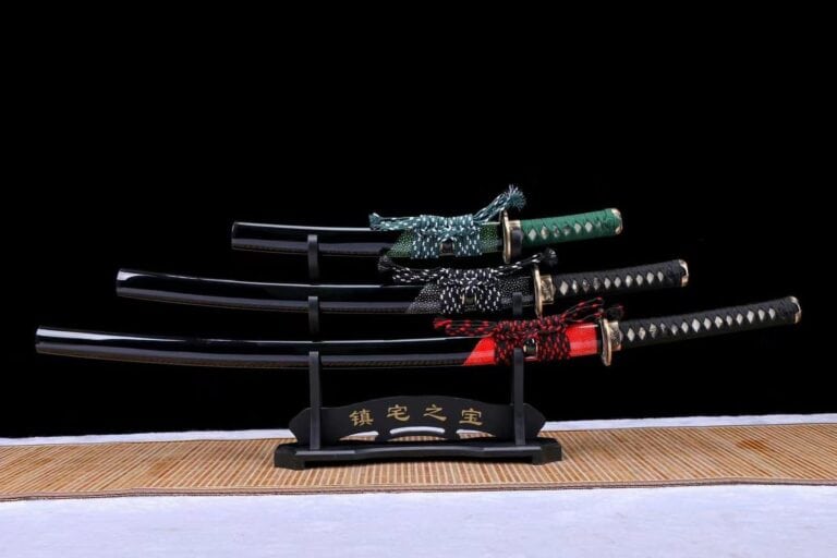 Kit De 3 Sables Negros Japoneses