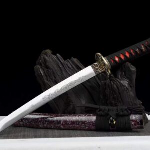 Tanto Rojo Y Wakizashi