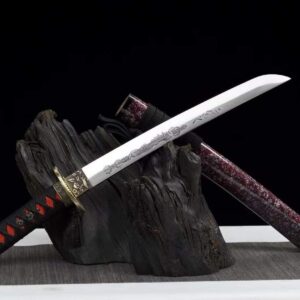 Tanto Rojo Y Wakizashi