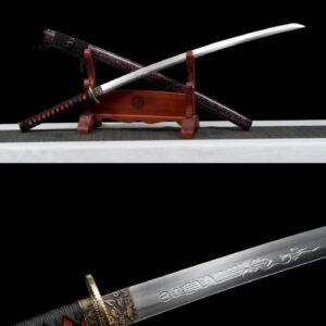 Tanto Rojo Y Wakizashi