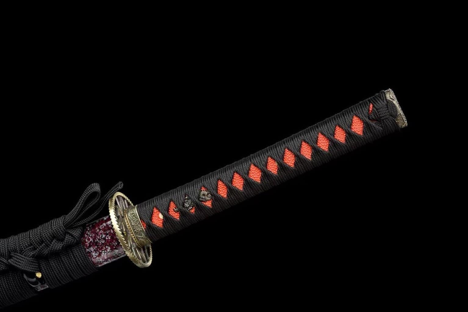 Tanto Rojo Y Wakizashi