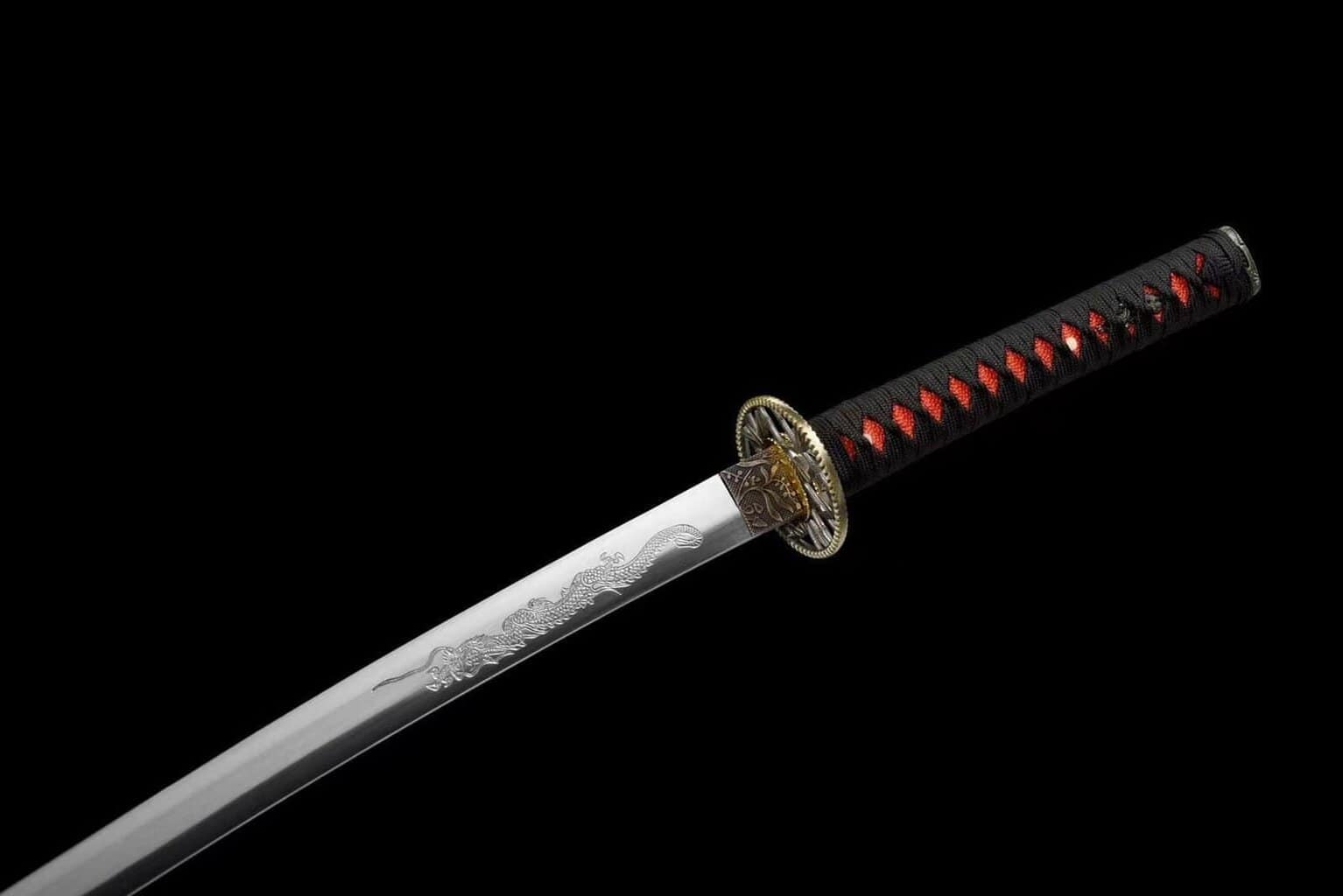 Tanto Rojo Y Wakizashi
